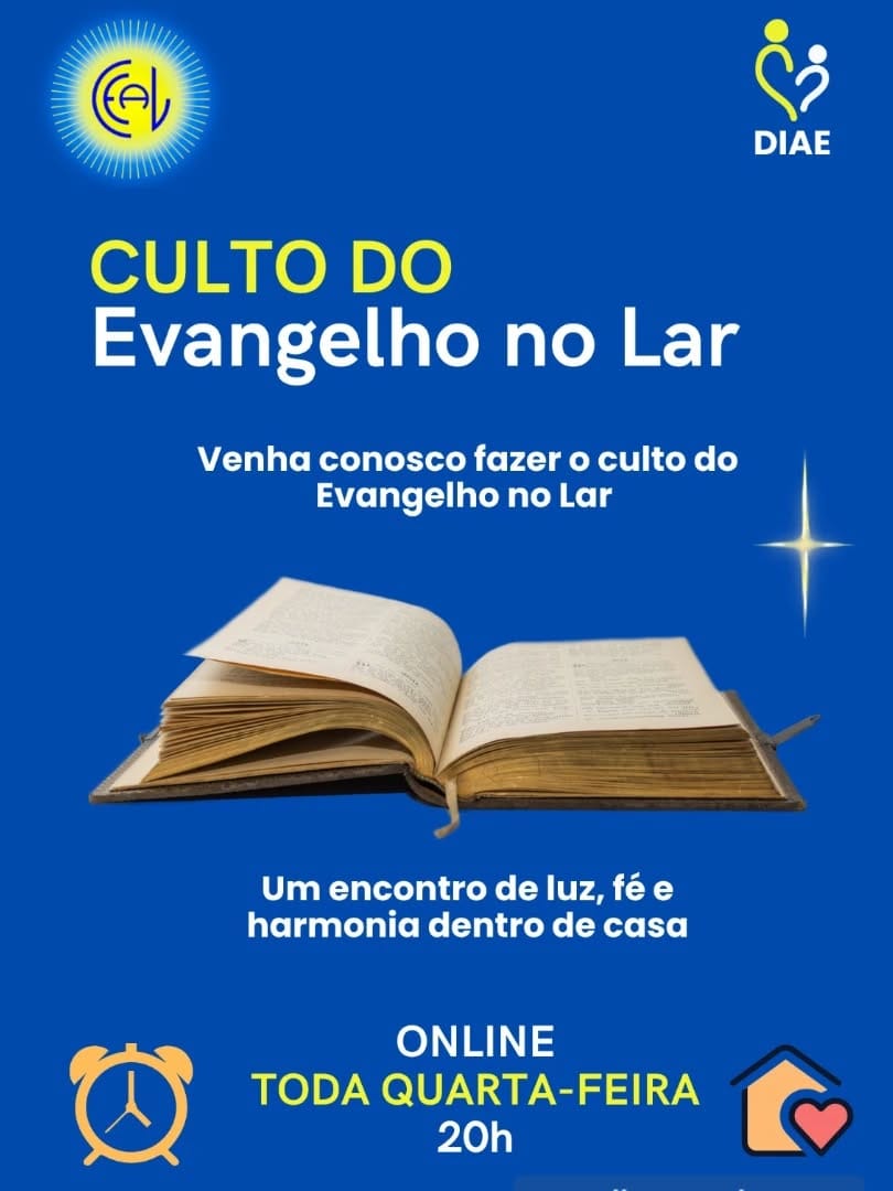 Post 9 by Centro Espírita André Luiz on Instagram (image)
