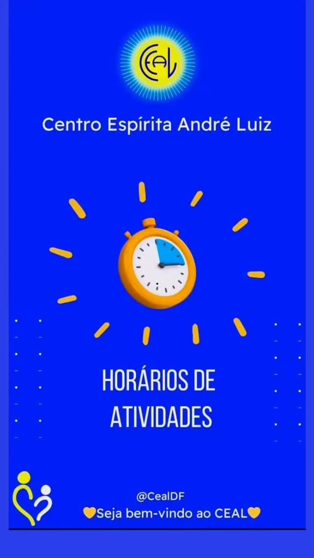 Post 3 by Centro Espírita André Luiz on Instagram (video)