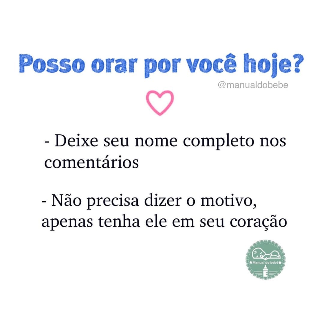 Post 10 by Manual do Bebê on Instagram (image)