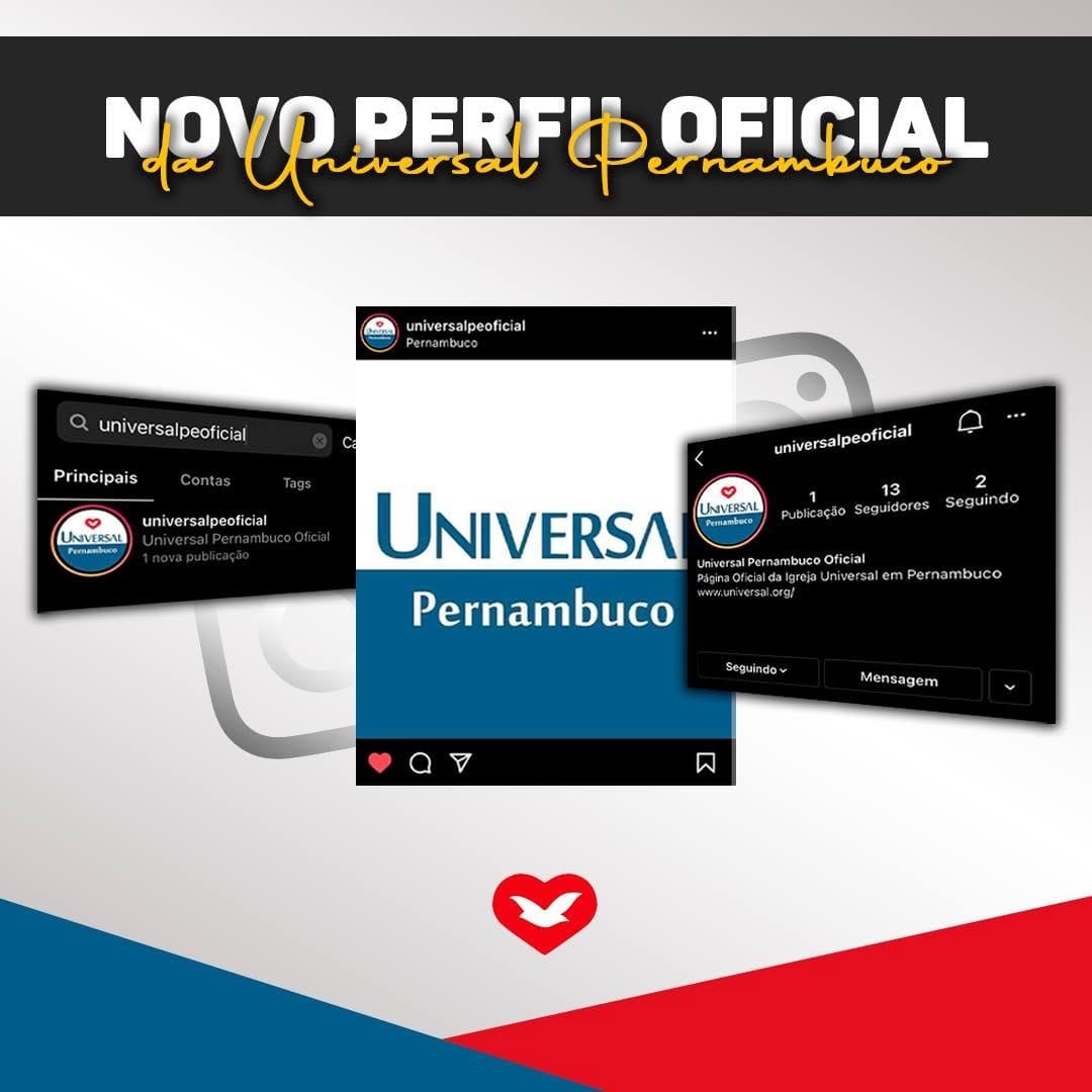 Post 1 by Universal Pernambuco on Instagram (image)