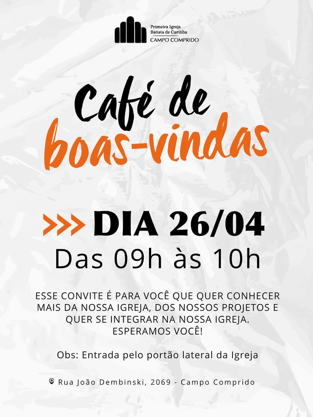 Post 8 by PIB Curitiba Campo Comprido on Instagram (image)