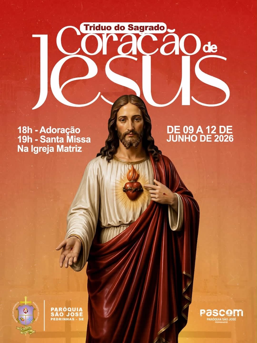 Post 1 by Paróquia São José de Pedrinhas on Instagram (image)