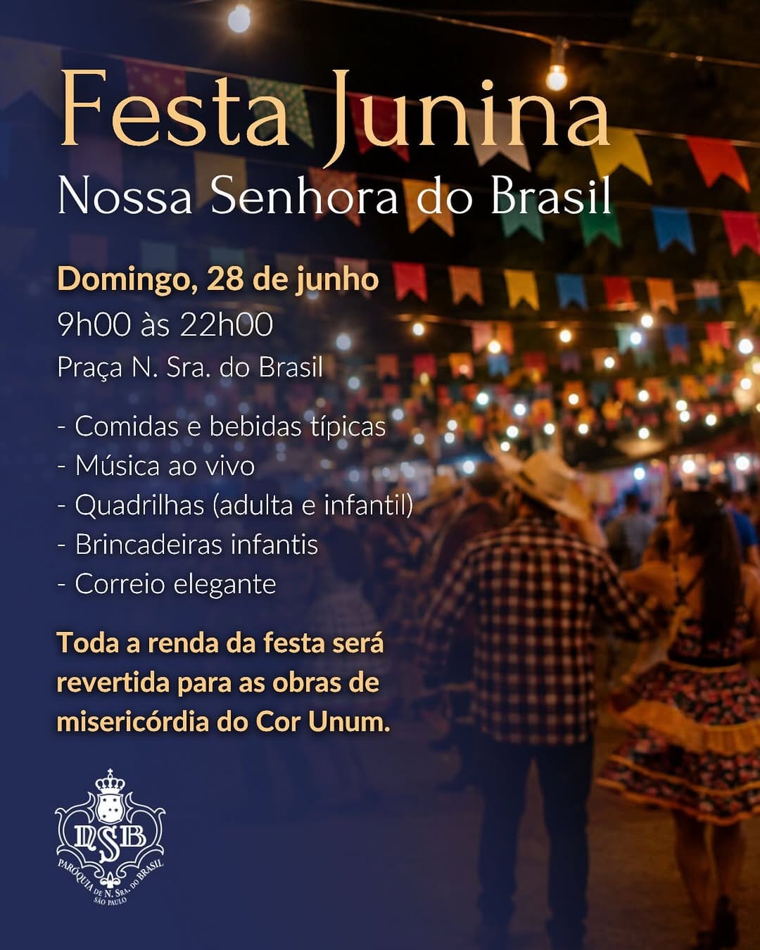 Post 3 by Paróquia Nossa Senhora do Brasil on Instagram (image)