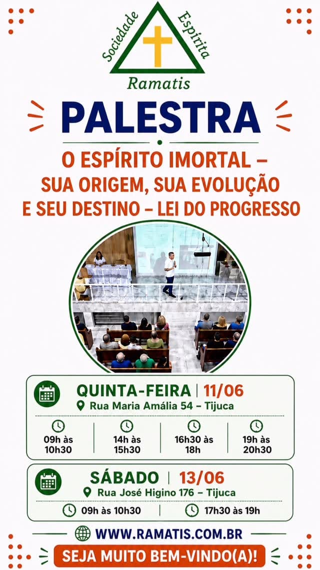 Post 2 by Sociedade Espírita Ramatis on Instagram (video)