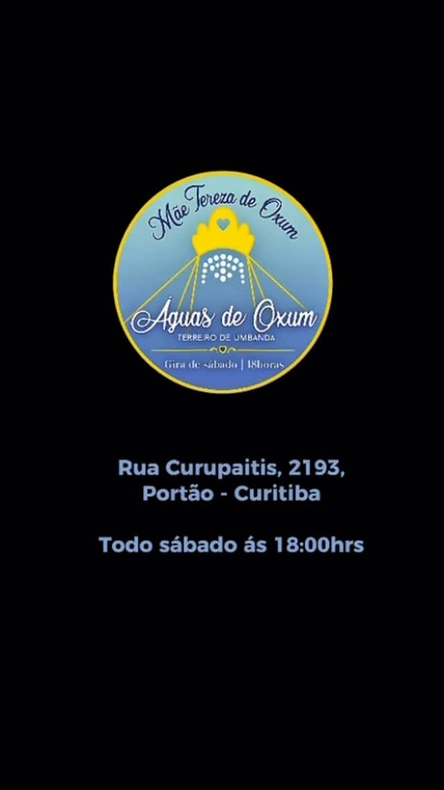 Post 3 by Terreiro Umbanda Águas de Oxum on Instagram (video)