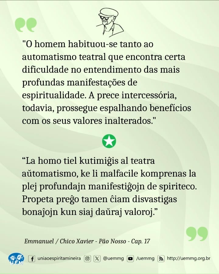 Post 1 by União Espírita Mineira on Instagram (video)