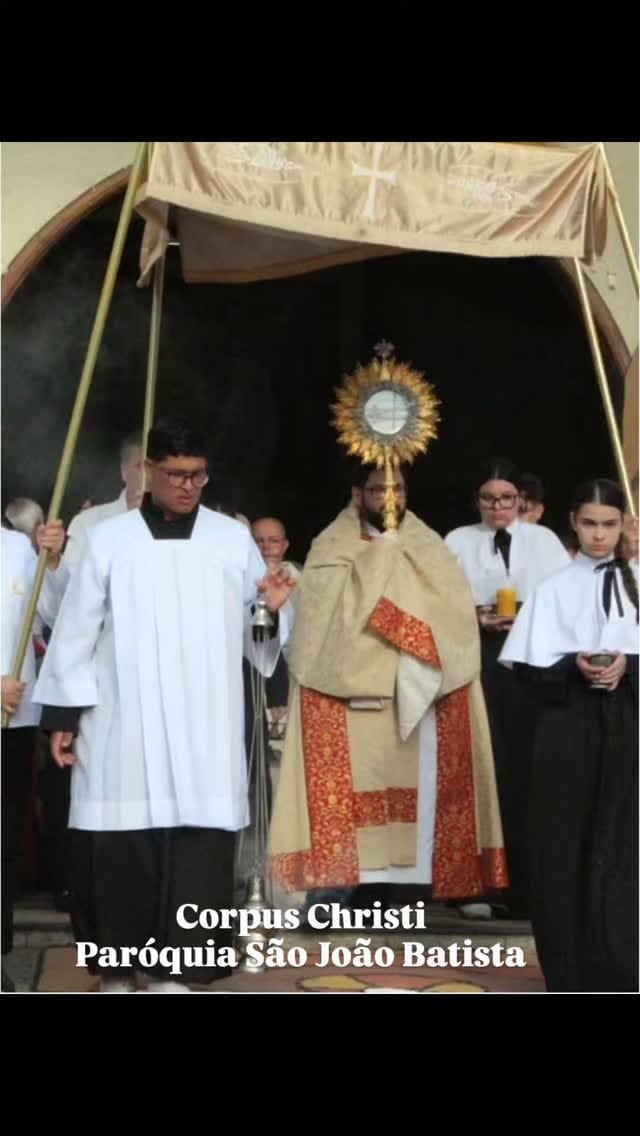 Post 2 by ⛪️ Paróquia São João Batista on Instagram (video)