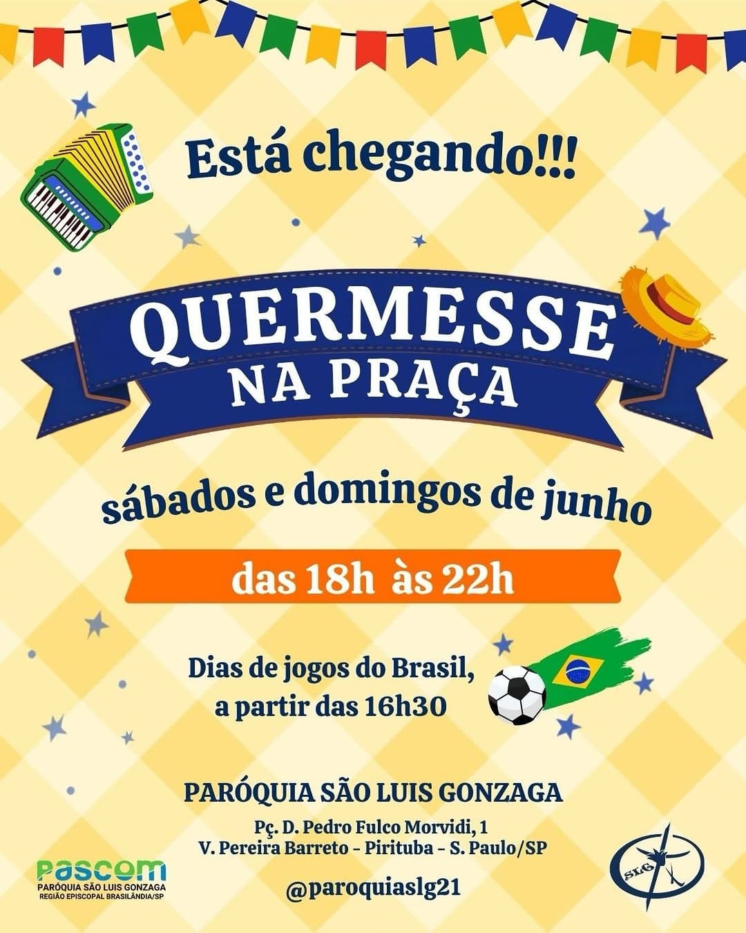 Post 8 by Paróquia São Luis Gonzaga on Instagram (image)