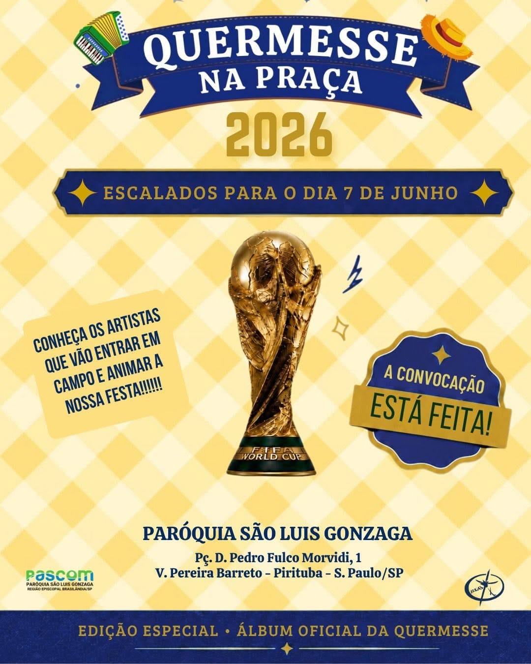 Post 2 by Paróquia São Luis Gonzaga on Instagram (carousel)