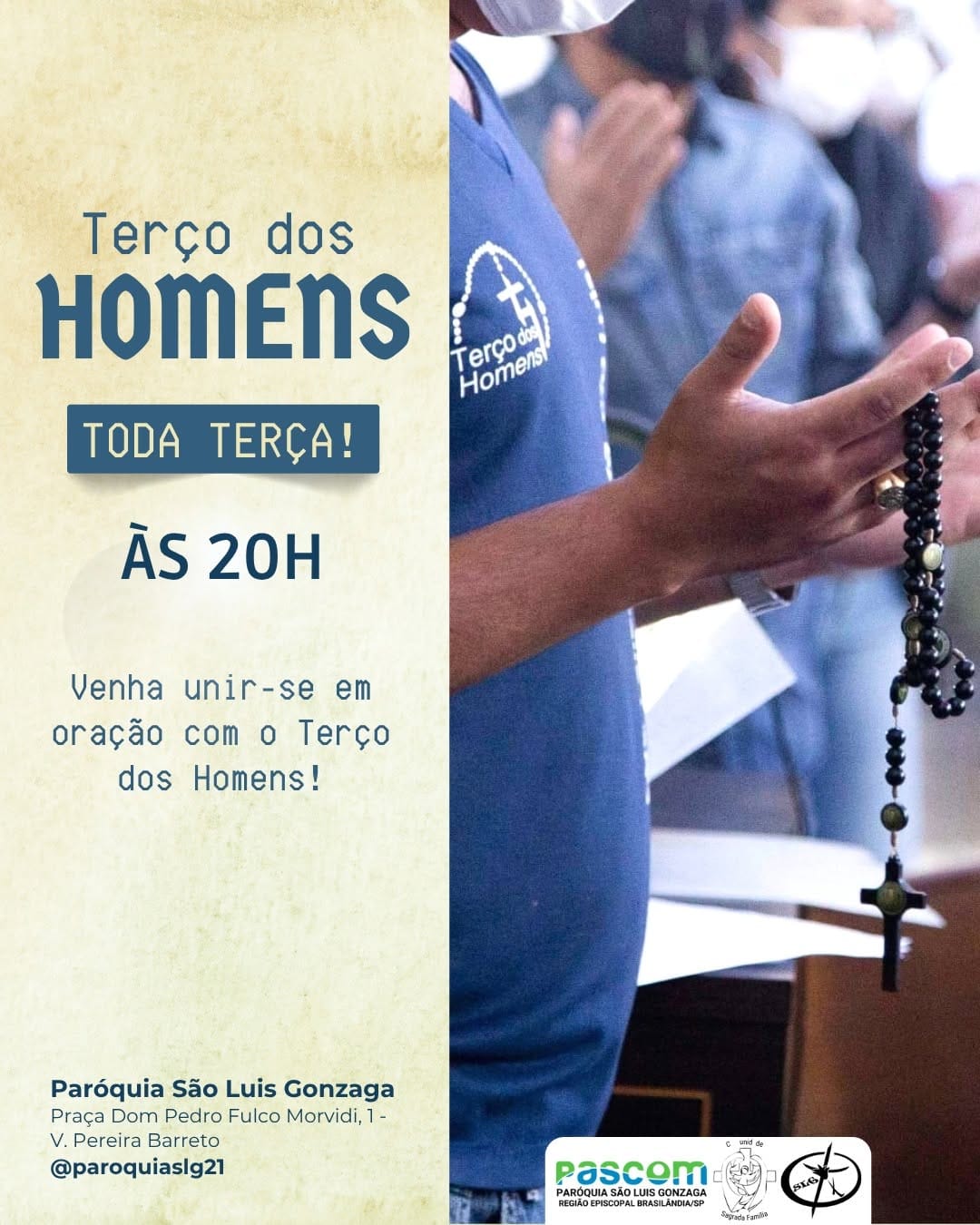 Post 1 by Paróquia São Luis Gonzaga on Instagram (image)