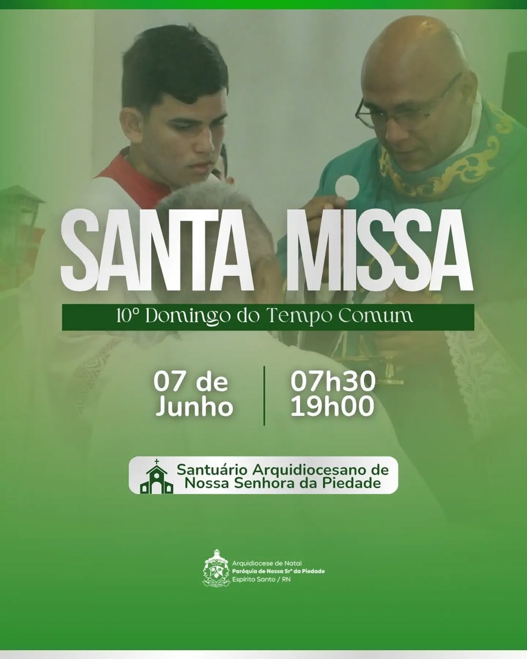 Post 8 by Paróquia de Nossa Senhora da Piedade on Instagram (image)