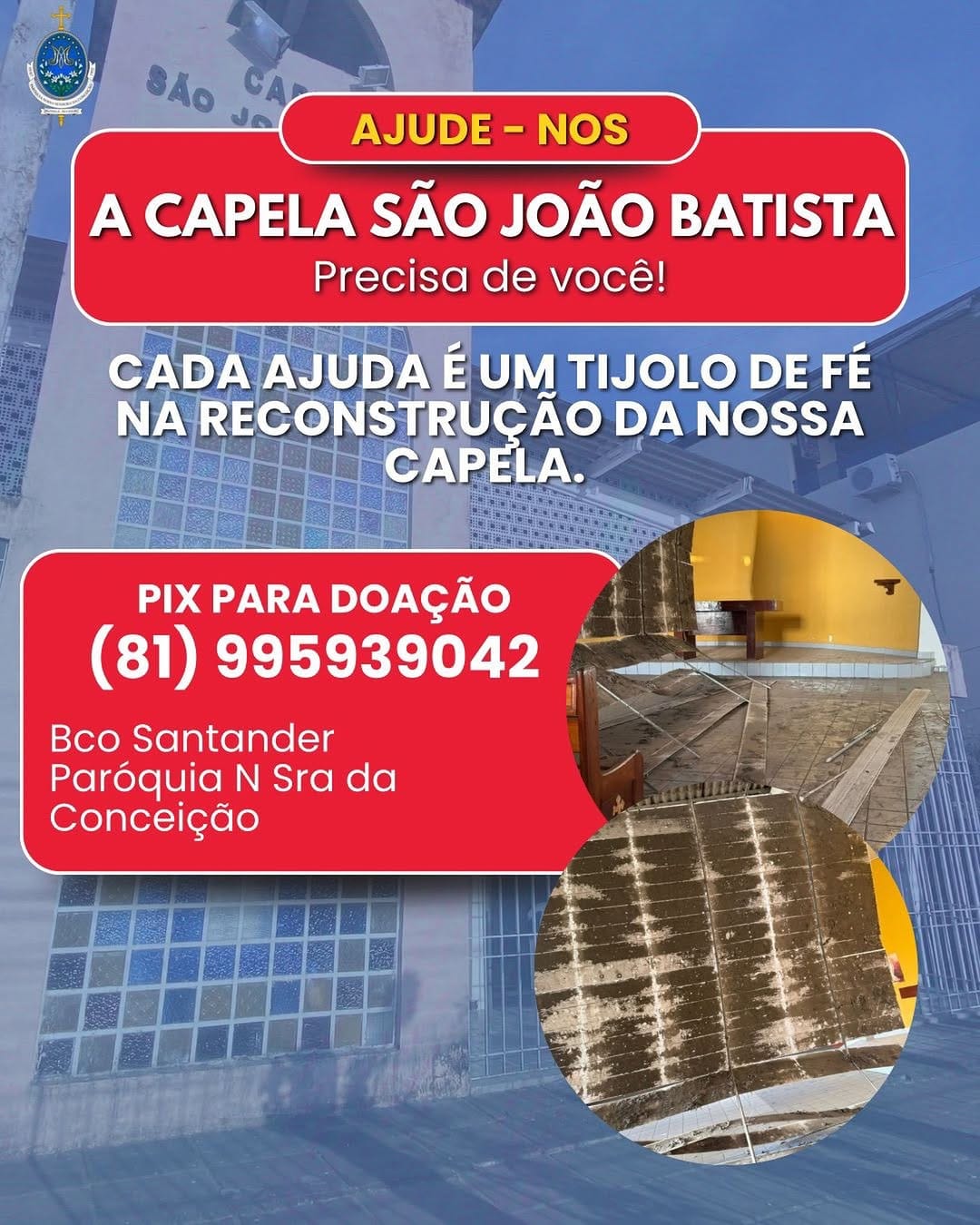 Post 8 by Paróquia Nossa Senhora da Conceição - Recife|PE on Instagram (image)