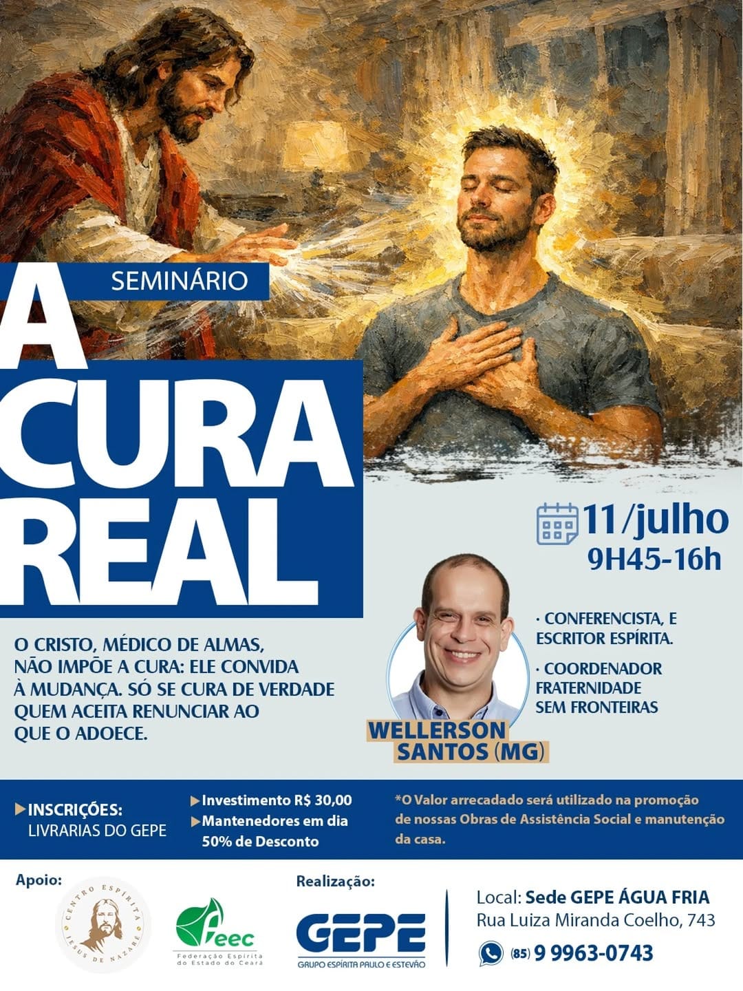 Post 9 by Grupo Espírita Paulo e Estevão on Instagram (image)