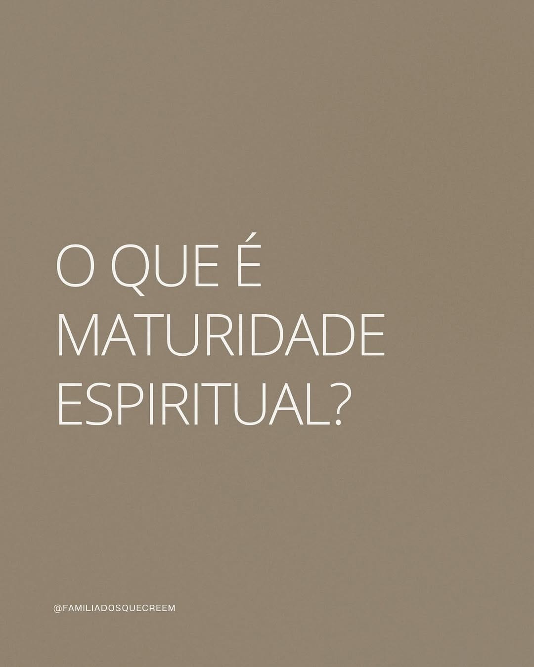 Post 10 by FAMÍLIA DOS QUE CREEM on Instagram (carousel)