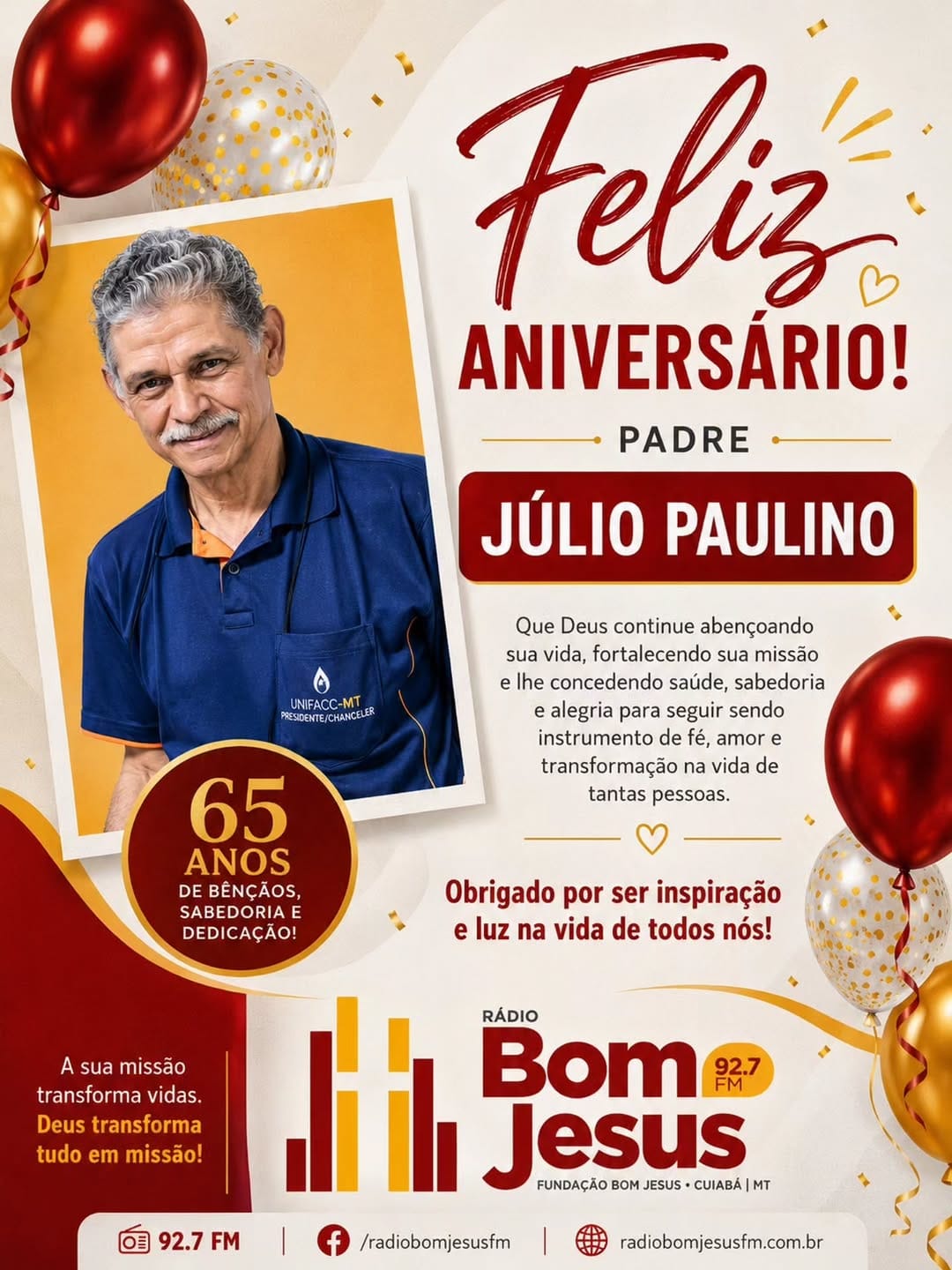 Post 3 by Arquidiocese de Cuiabá on Instagram (image)