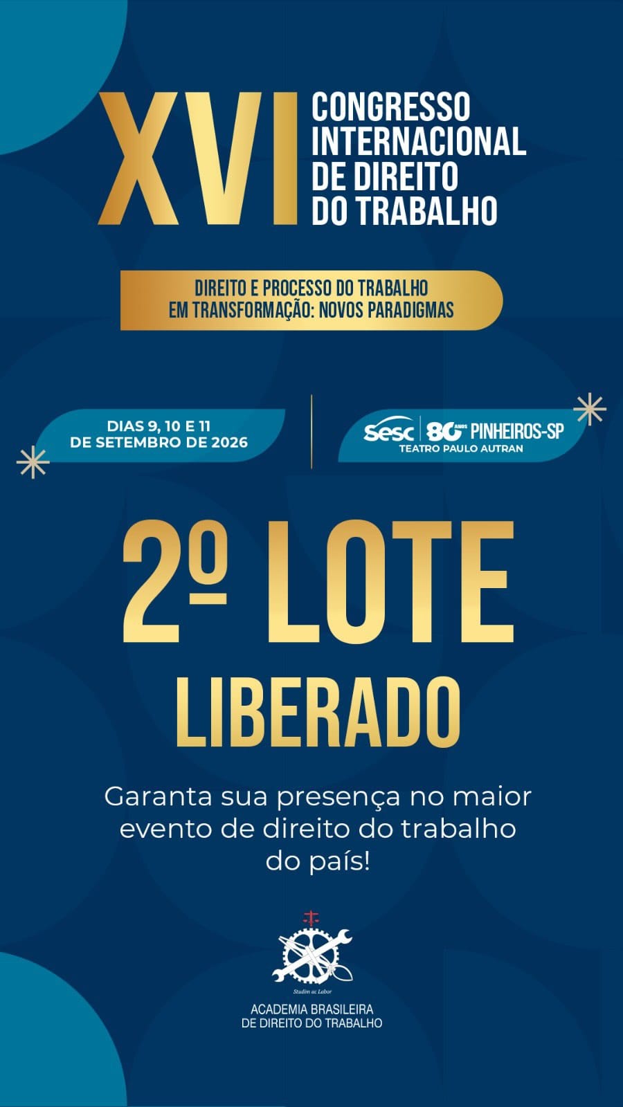 Post 5 by ABDT Brasil (Direito Trabalho) on Instagram (video)