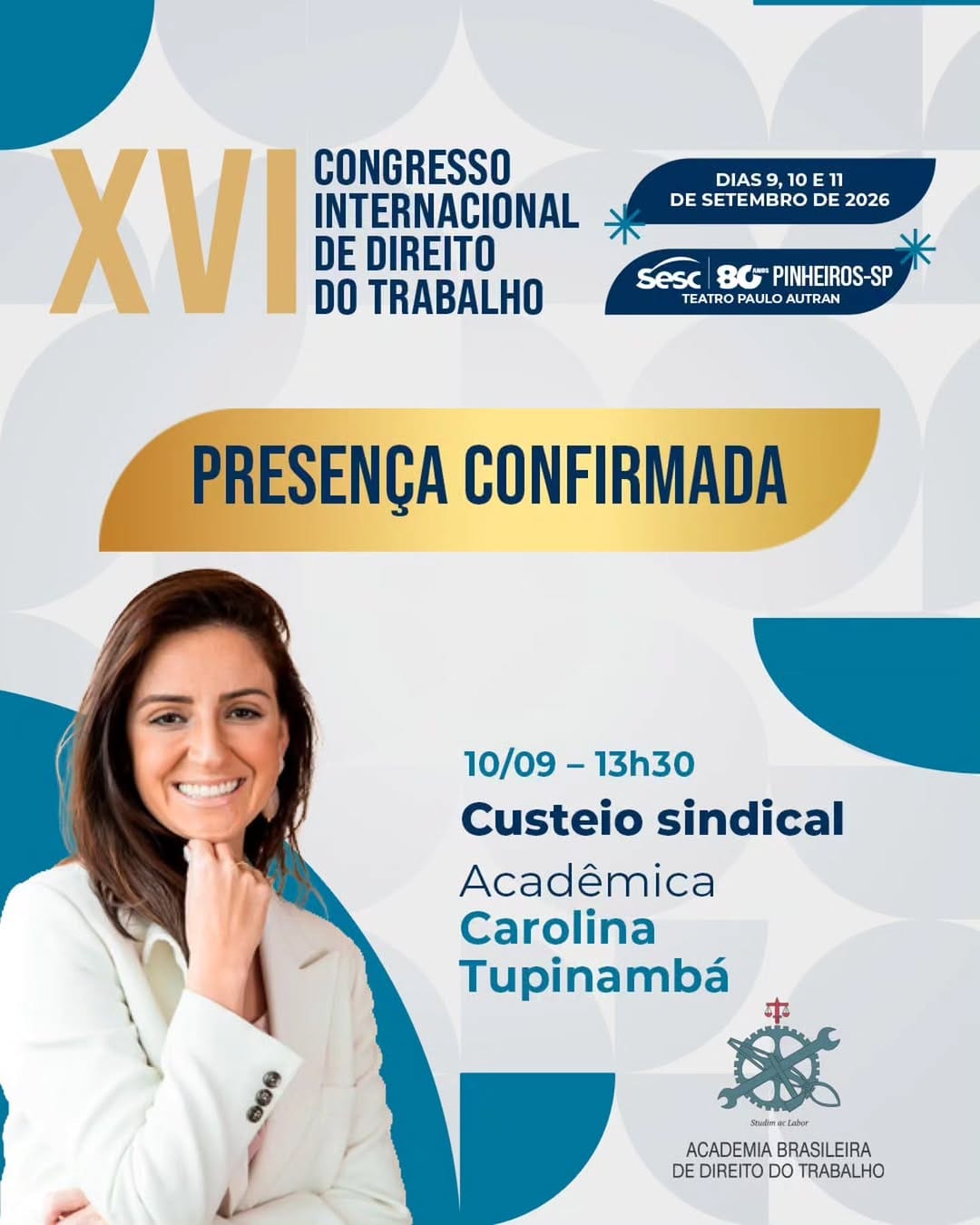Post 1 by ABDT Brasil (Direito Trabalho) on Instagram (image)