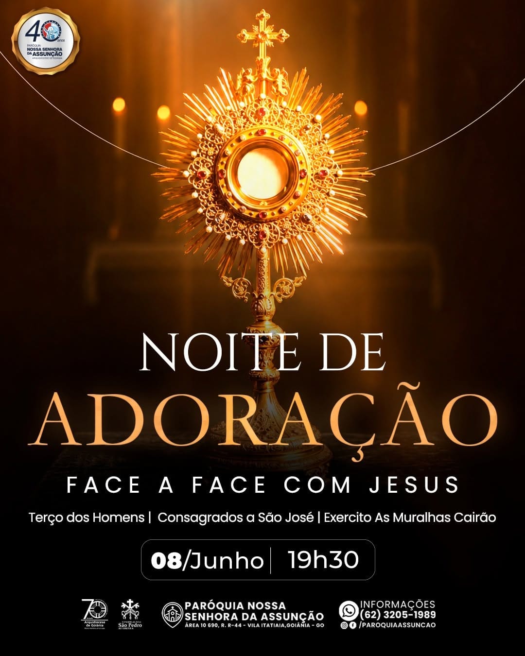 Post 3 by Paróquia  N. Sra da Assunção on Instagram (image)