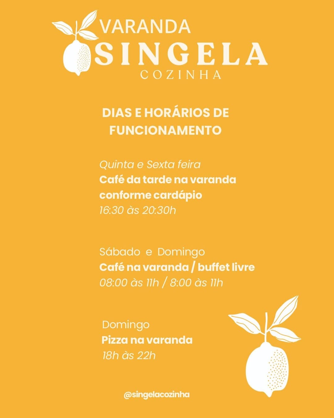 Post 9 by Singela Cozinha on Instagram (image)