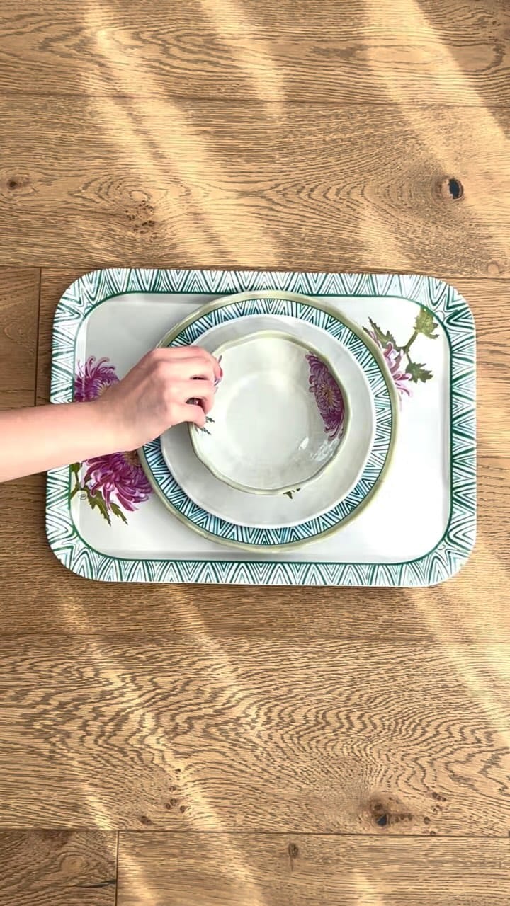 Post 10 by vajillas tablesetting  tableware vajilla melamina vajillabonita on Instagram (video)