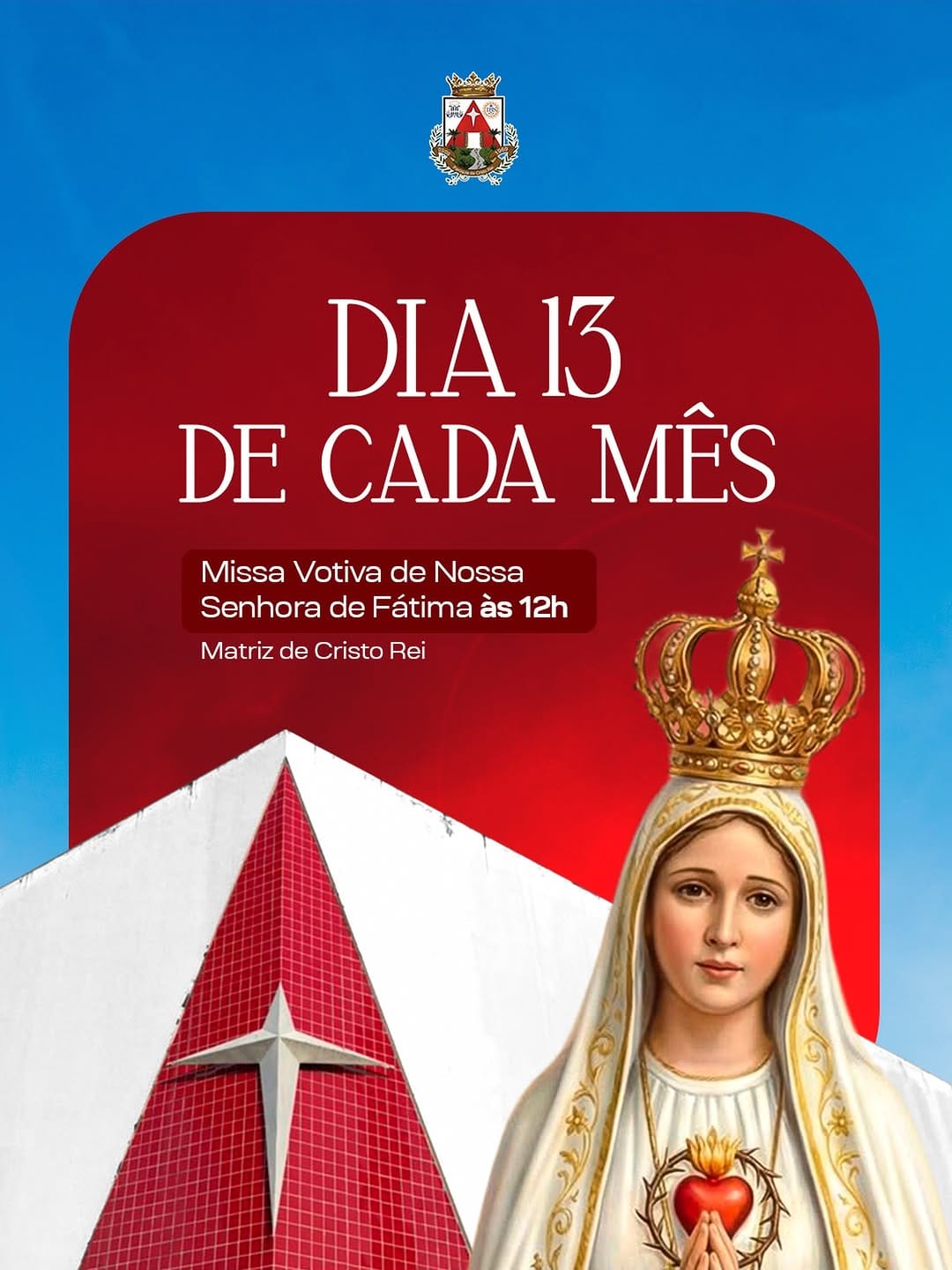 Post 8 by Paróquia de Cristo Rei on Instagram (image)