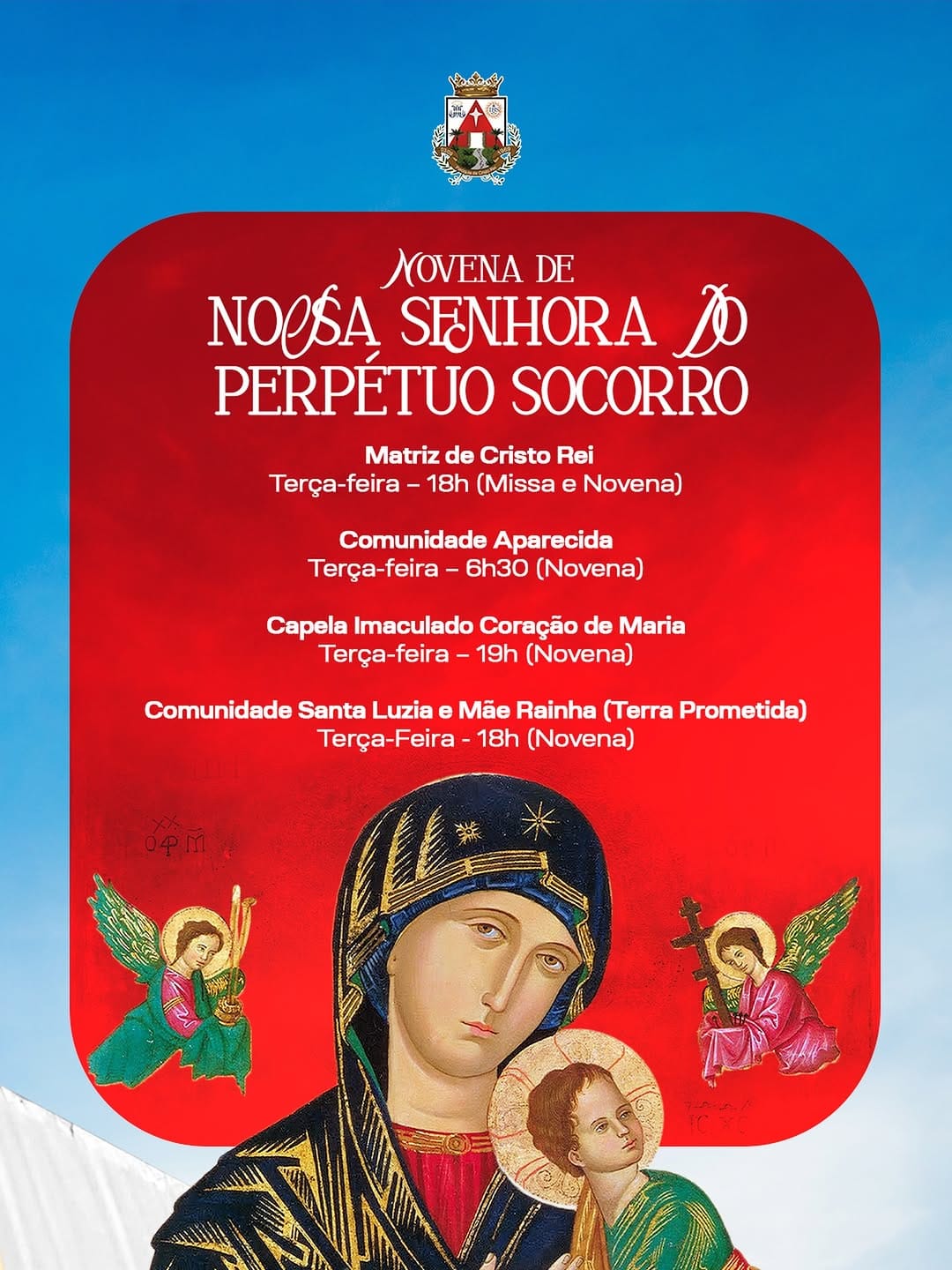 Post 10 by Paróquia de Cristo Rei on Instagram (image)