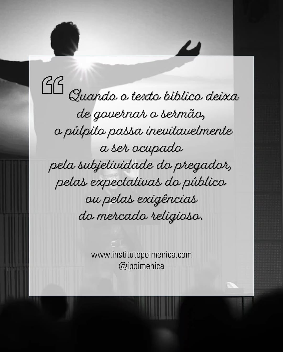 Post 8 by INSTITUTO POIMÊNICA on Instagram (image)