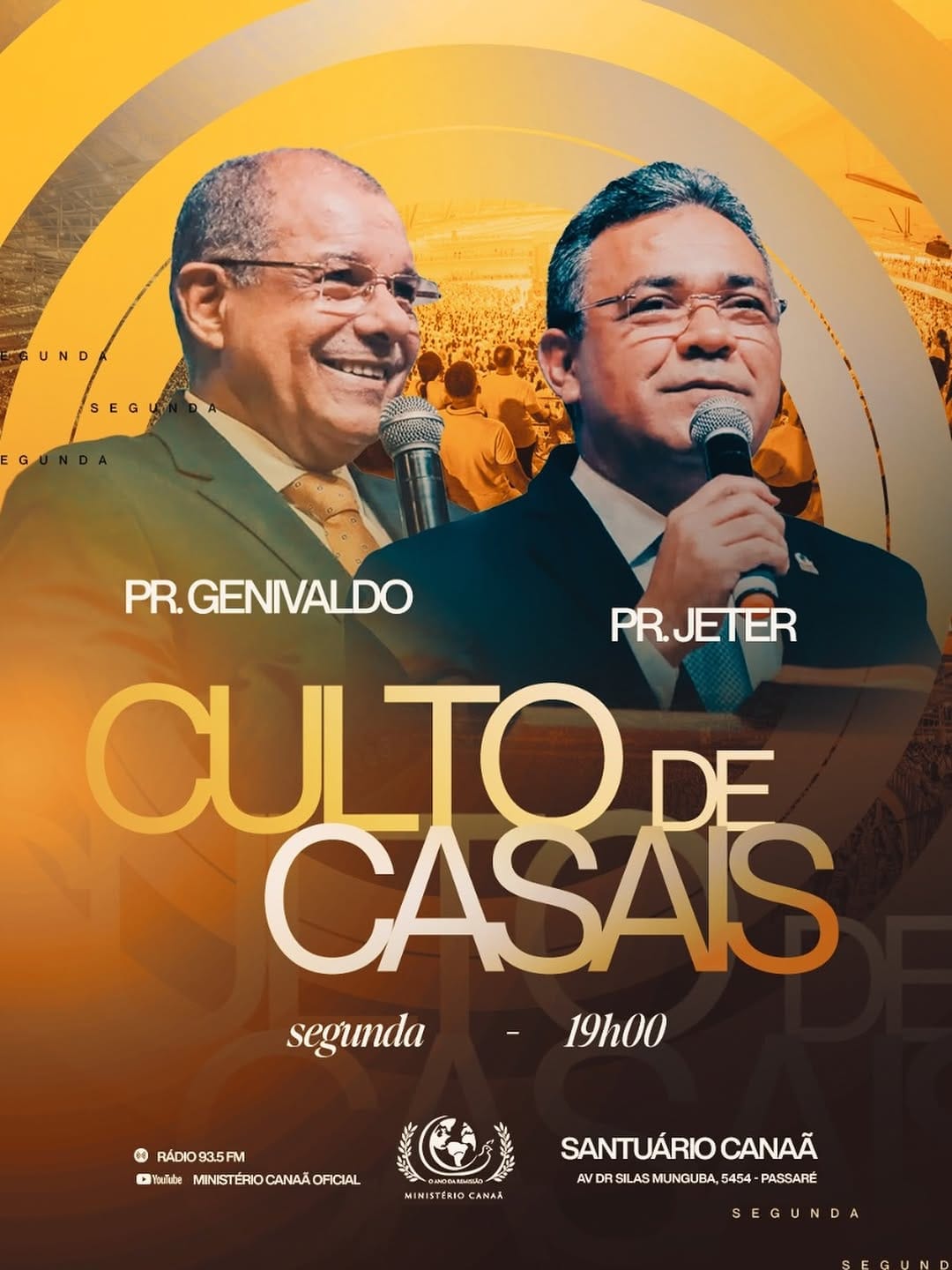 Post 2 by MINISTÉRIO CANAÃ SEDE on Instagram (image)