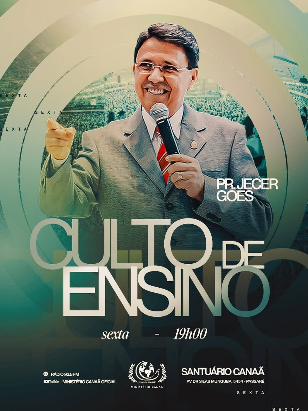 Post 9 by MINISTÉRIO CANAÃ SEDE on Instagram (image)
