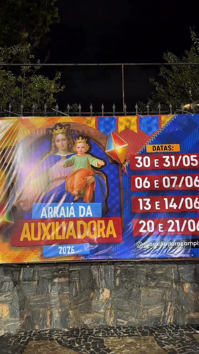 Post 9 by Paróquia Nossa Senhora Auxiliadora - Campinas on Instagram (video)