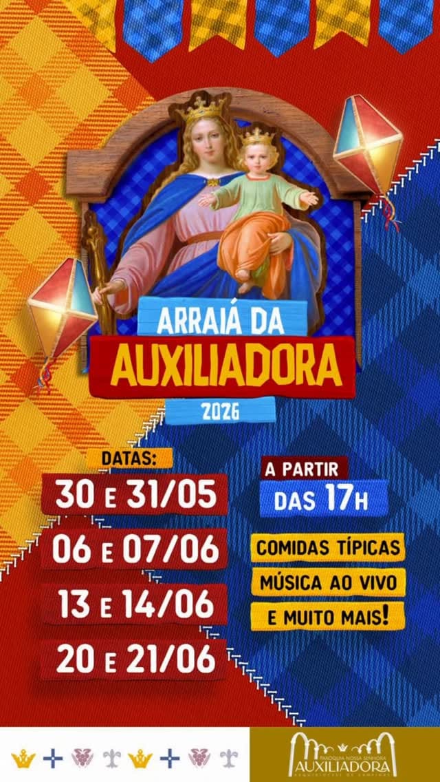 Post 7 by Paróquia Nossa Senhora Auxiliadora - Campinas on Instagram (video)
