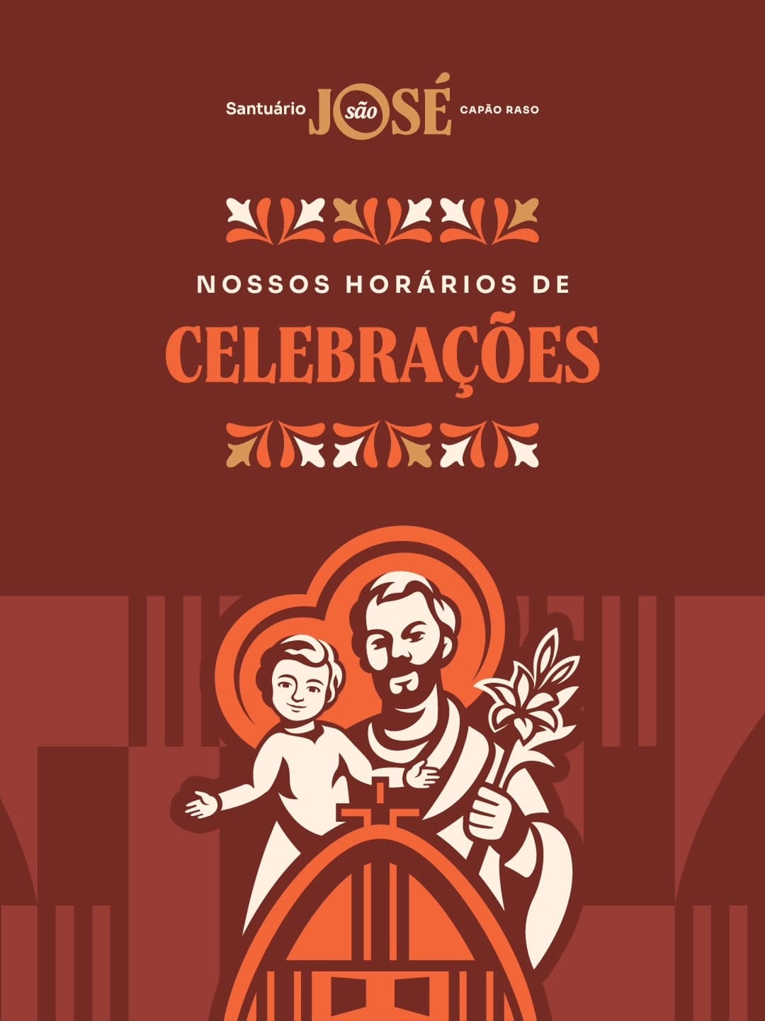 Post 10 by Santuário São José do Capão Raso on Instagram (carousel)