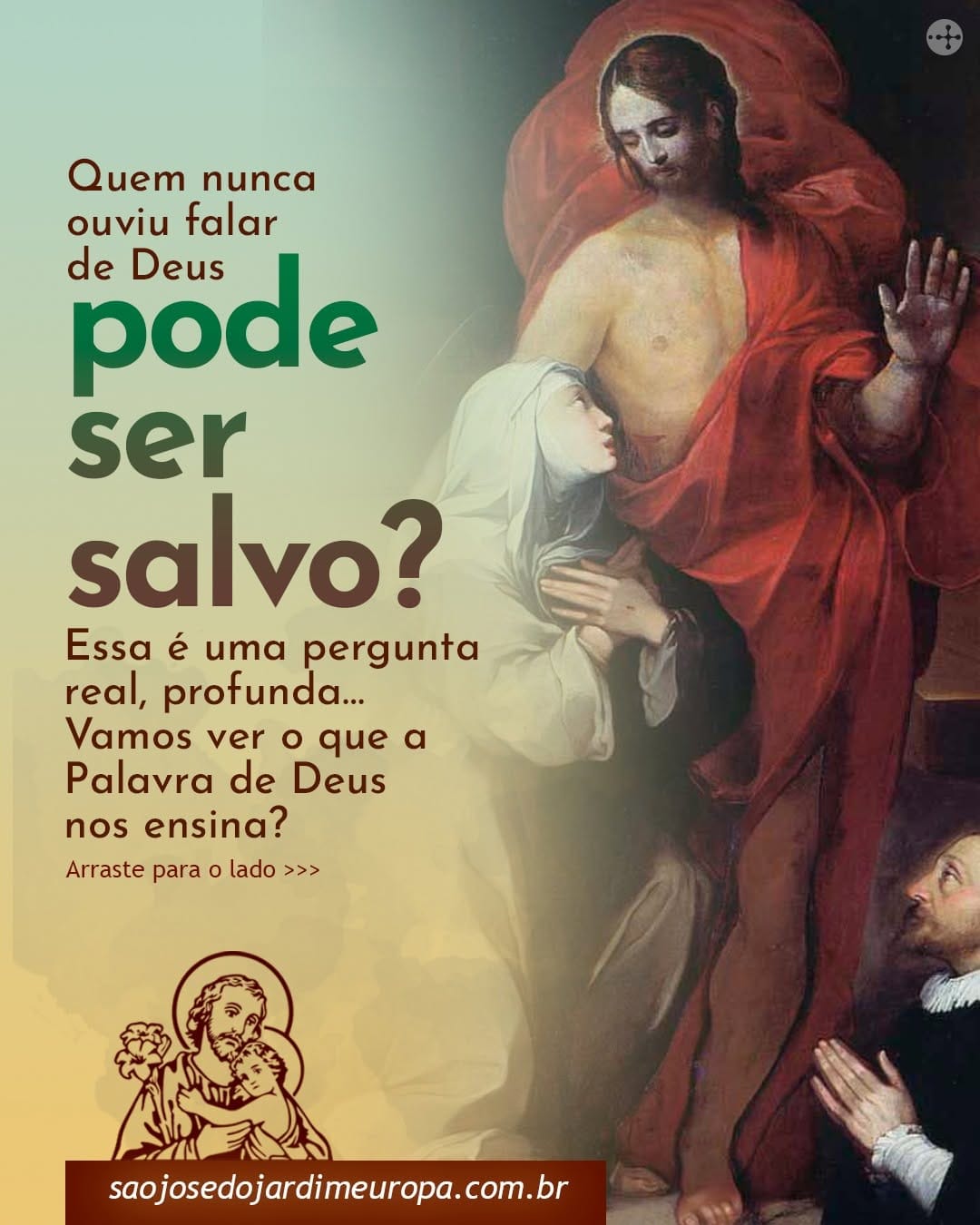 Post 3 by Paróquia São José do Jardim Europa on Instagram (carousel)