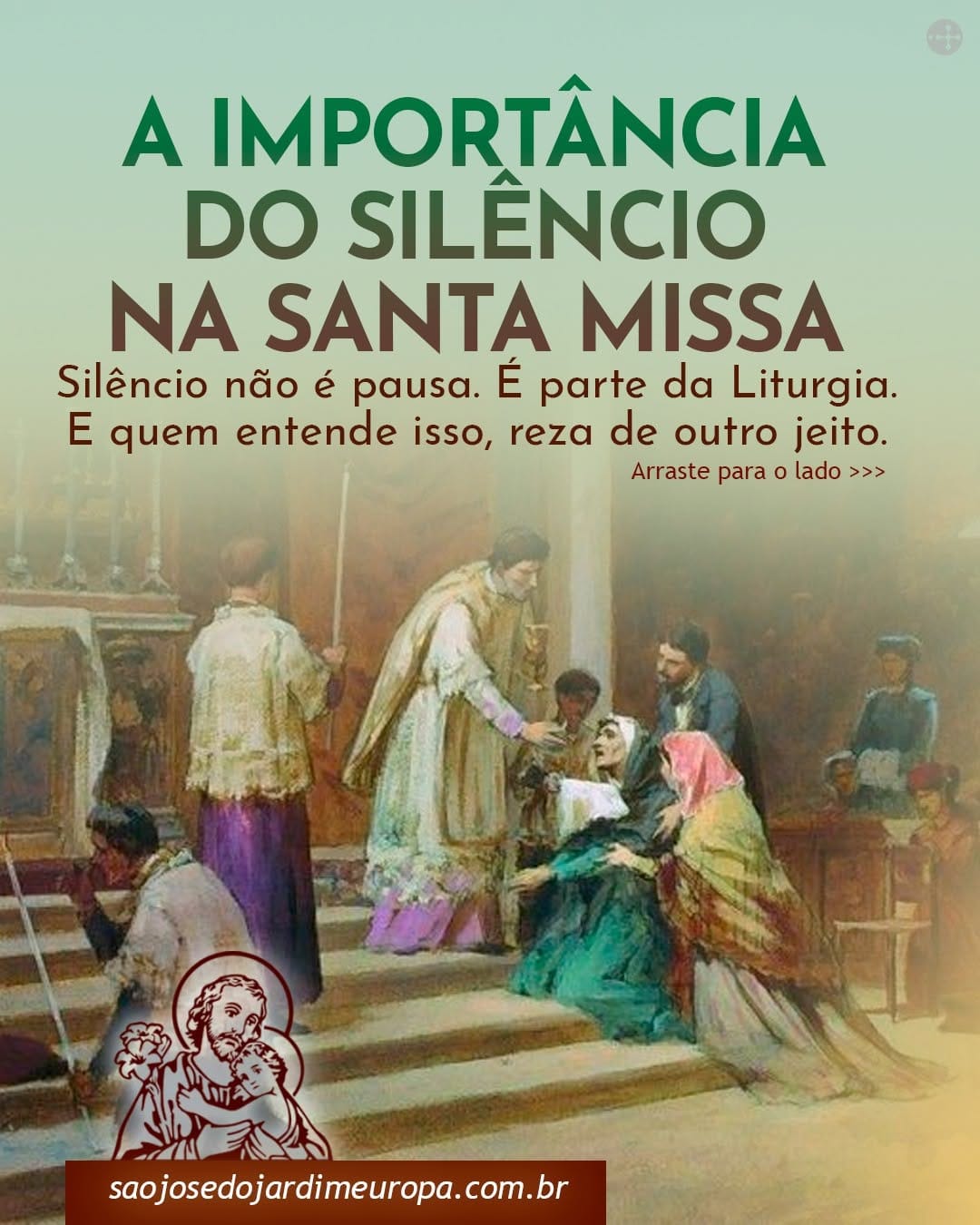 Post 10 by Paróquia São José do Jardim Europa on Instagram (carousel)