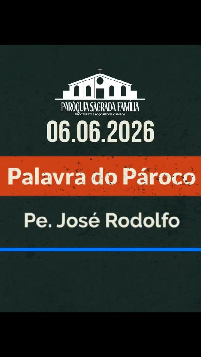 Post 10 by Paróquia Sagrada Família on Instagram (video)