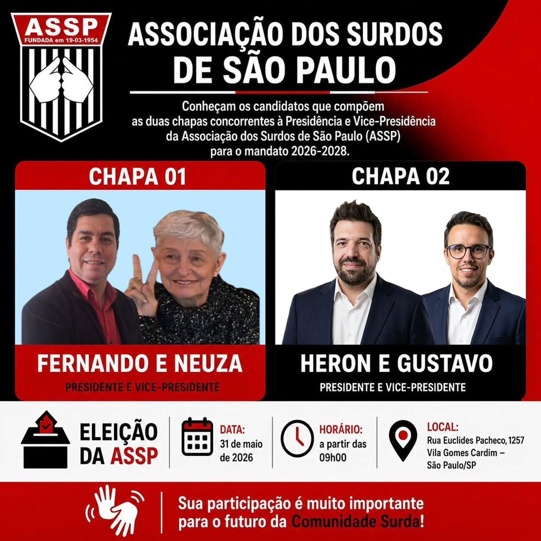Post 8 by Associação dos Surdos de São Paulo on Instagram (image)