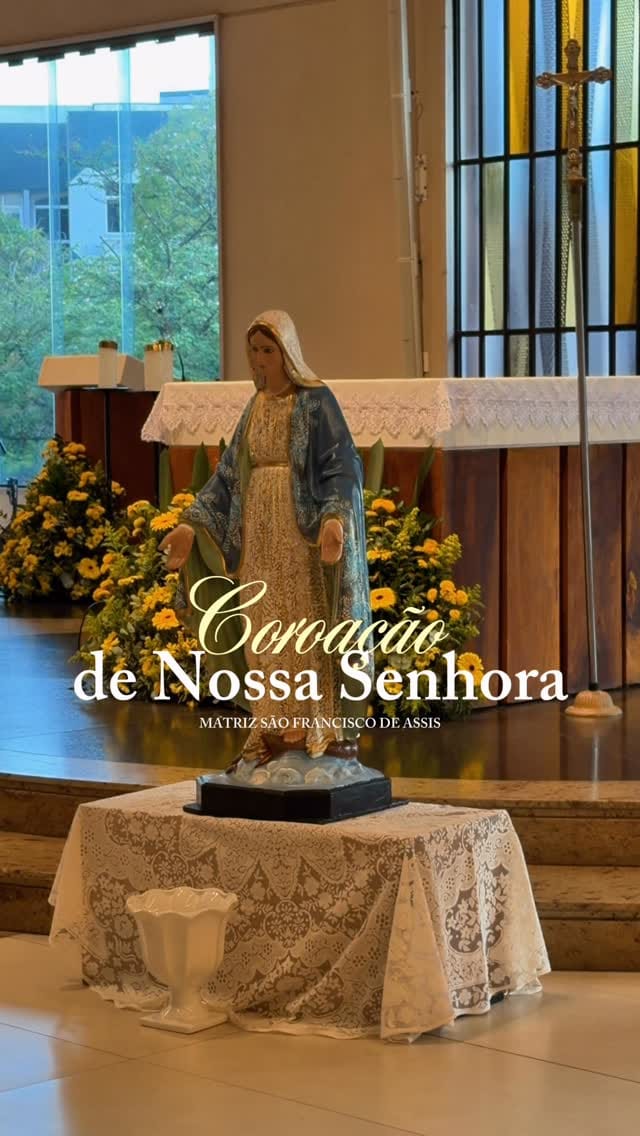 Post 5 by Paróquia São Francisco de Assis on Instagram (video)