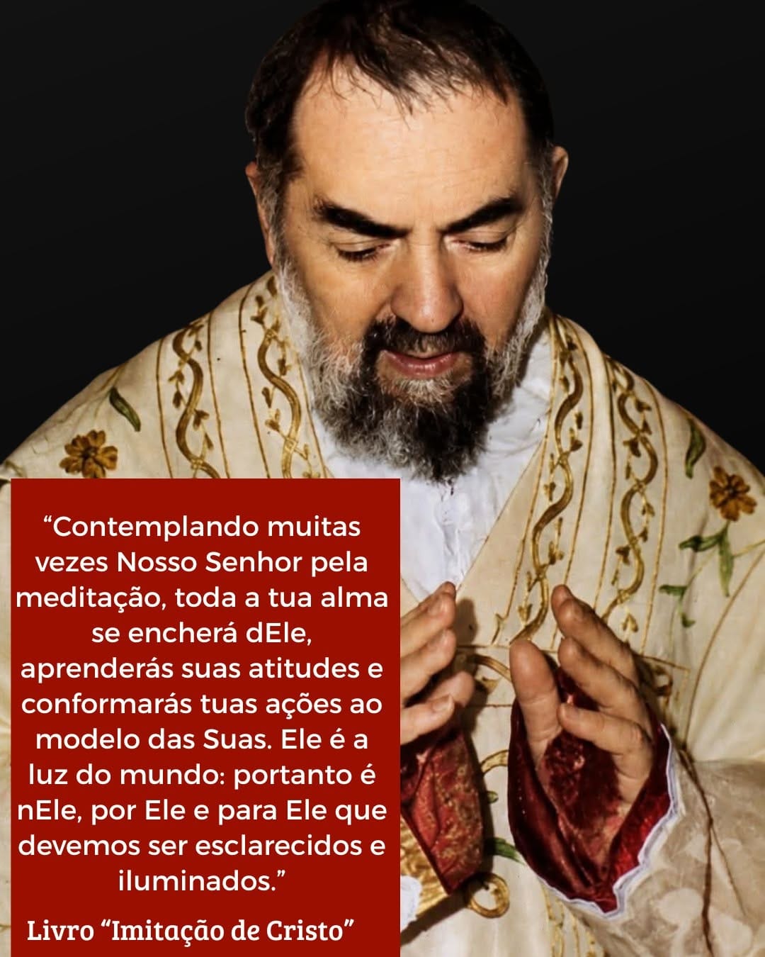 Post 2 by São padre Pio on Instagram (image)
