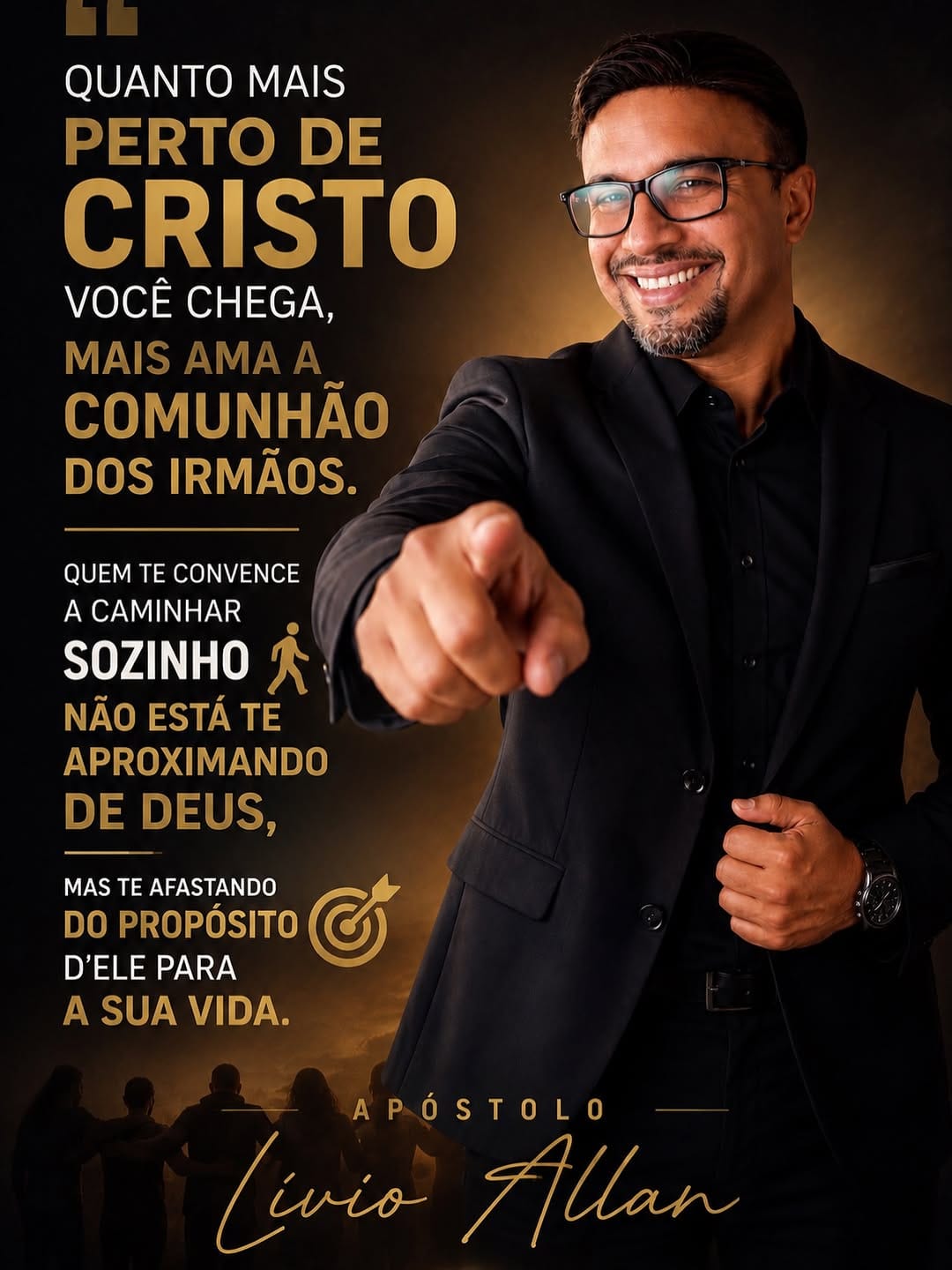 Post 1 by Apostolo Livio Allan - Cura e Libertação on Instagram (image)