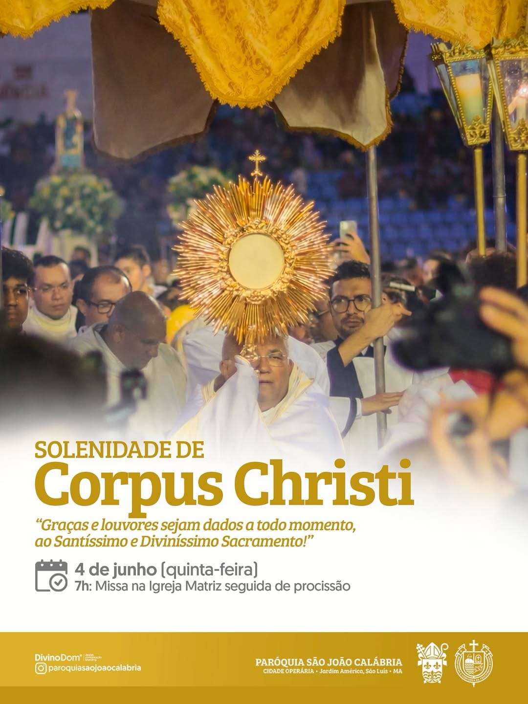 Post 2 by Paróquia São João Calábria on Instagram (carousel)