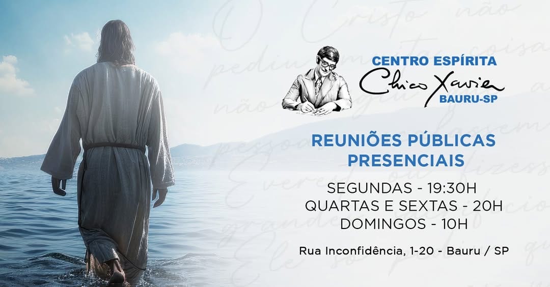 Post 6 by CE Chico Xavier Bauru on Instagram (image)