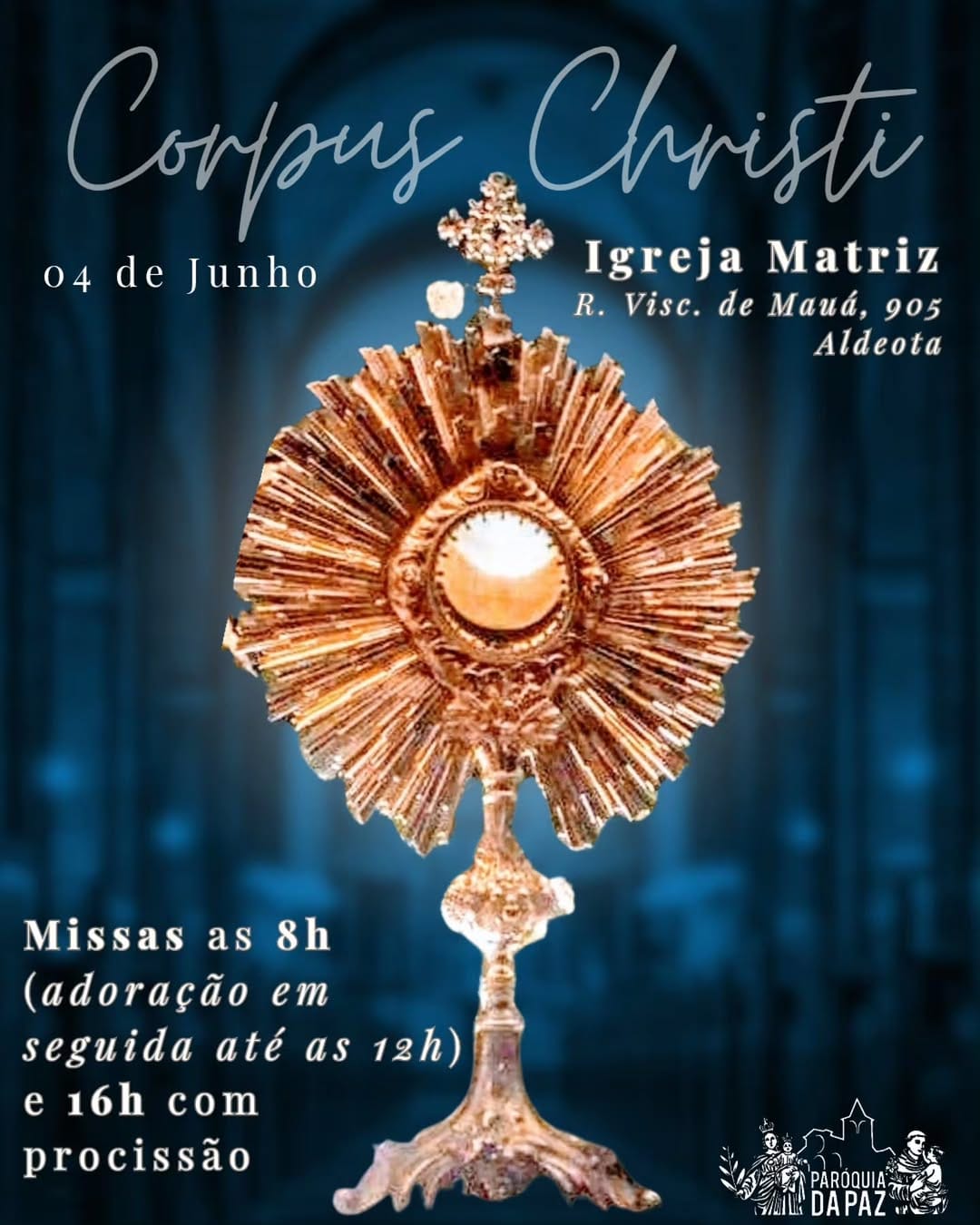 Post 9 by Paróquia Nossa Senhora da Paz on Instagram (image)