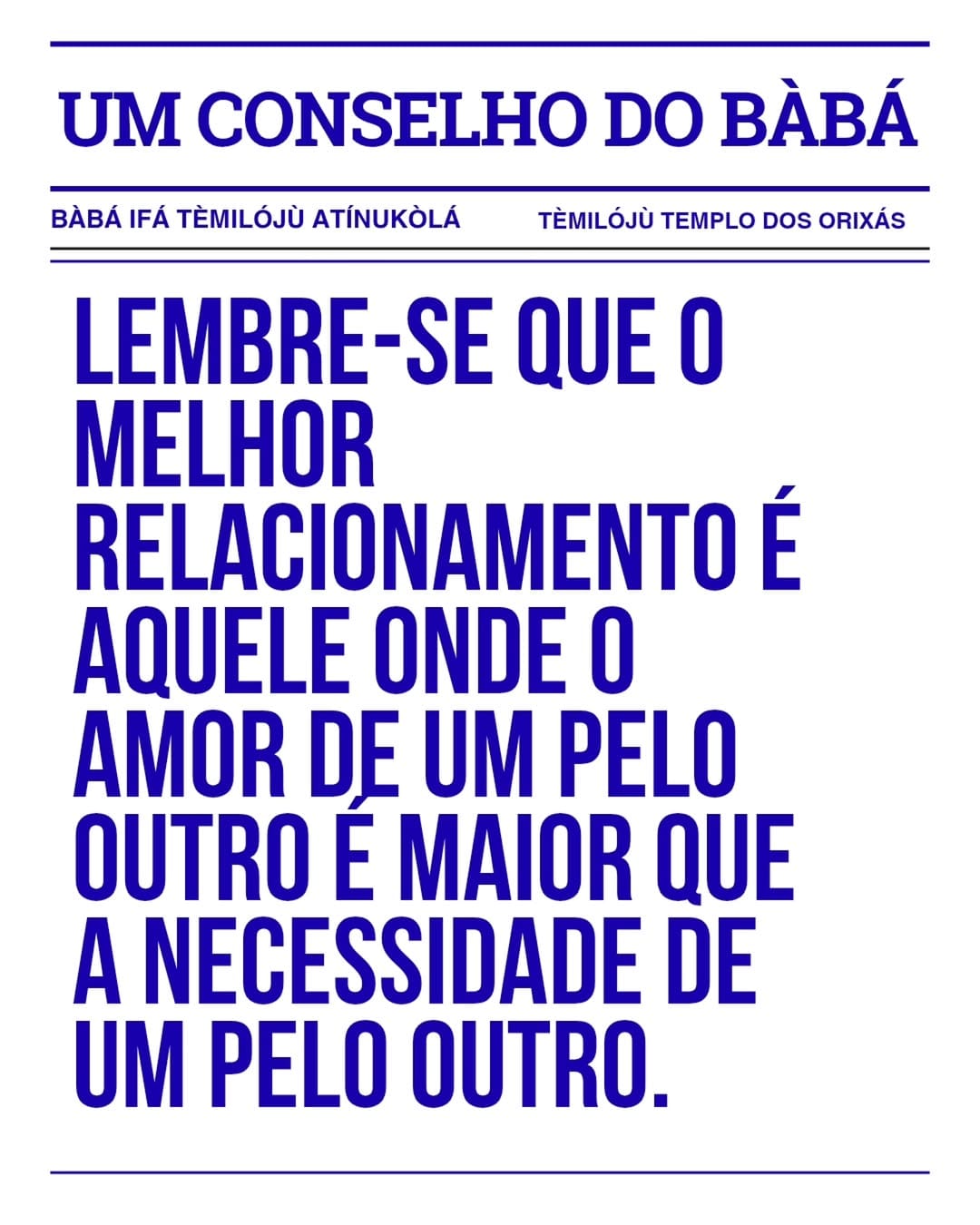 Post 2 by Tèmilójù Templo dos Orixás on Instagram (image)