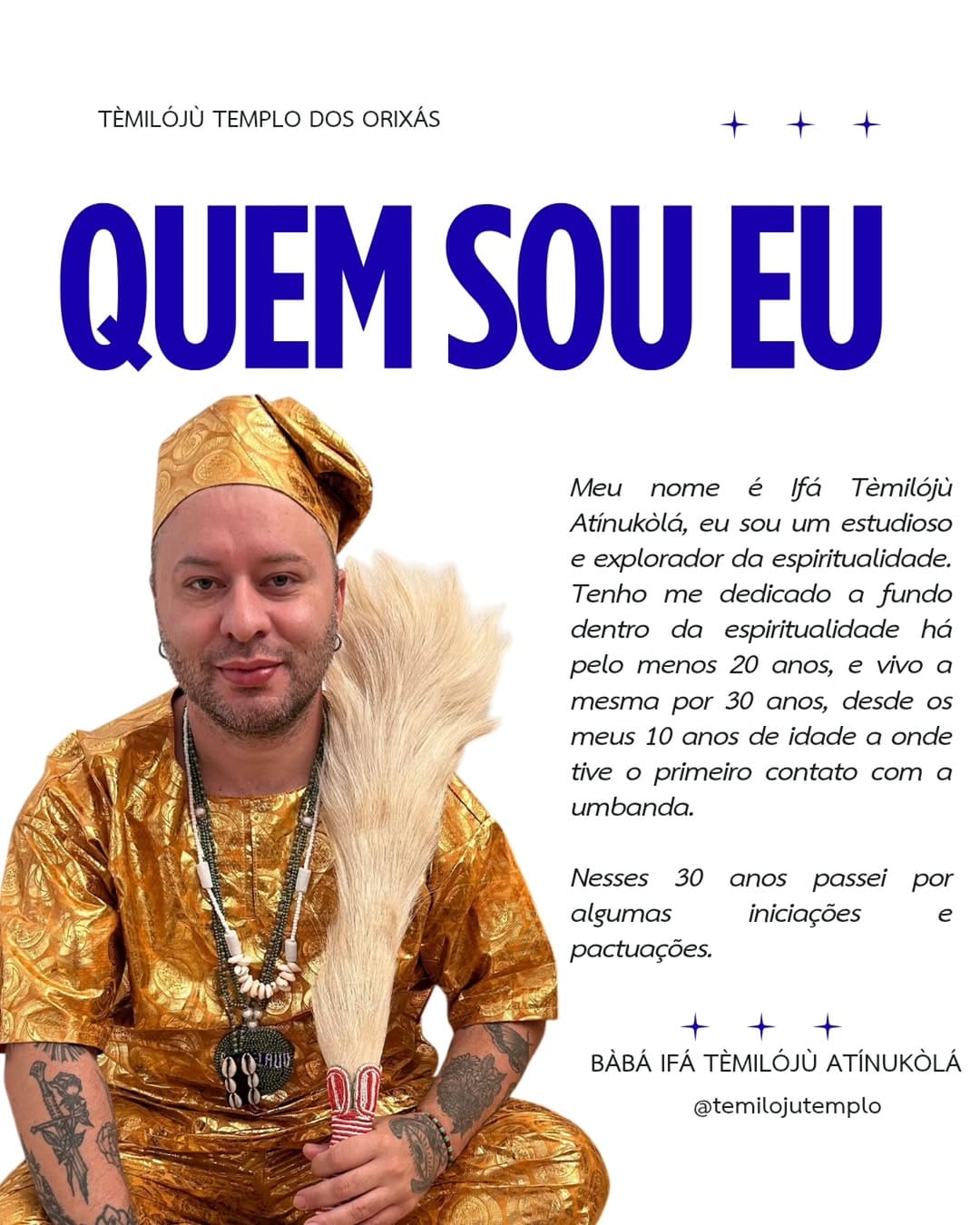 Post 9 by Tèmilójù Templo dos Orixás on Instagram (carousel)