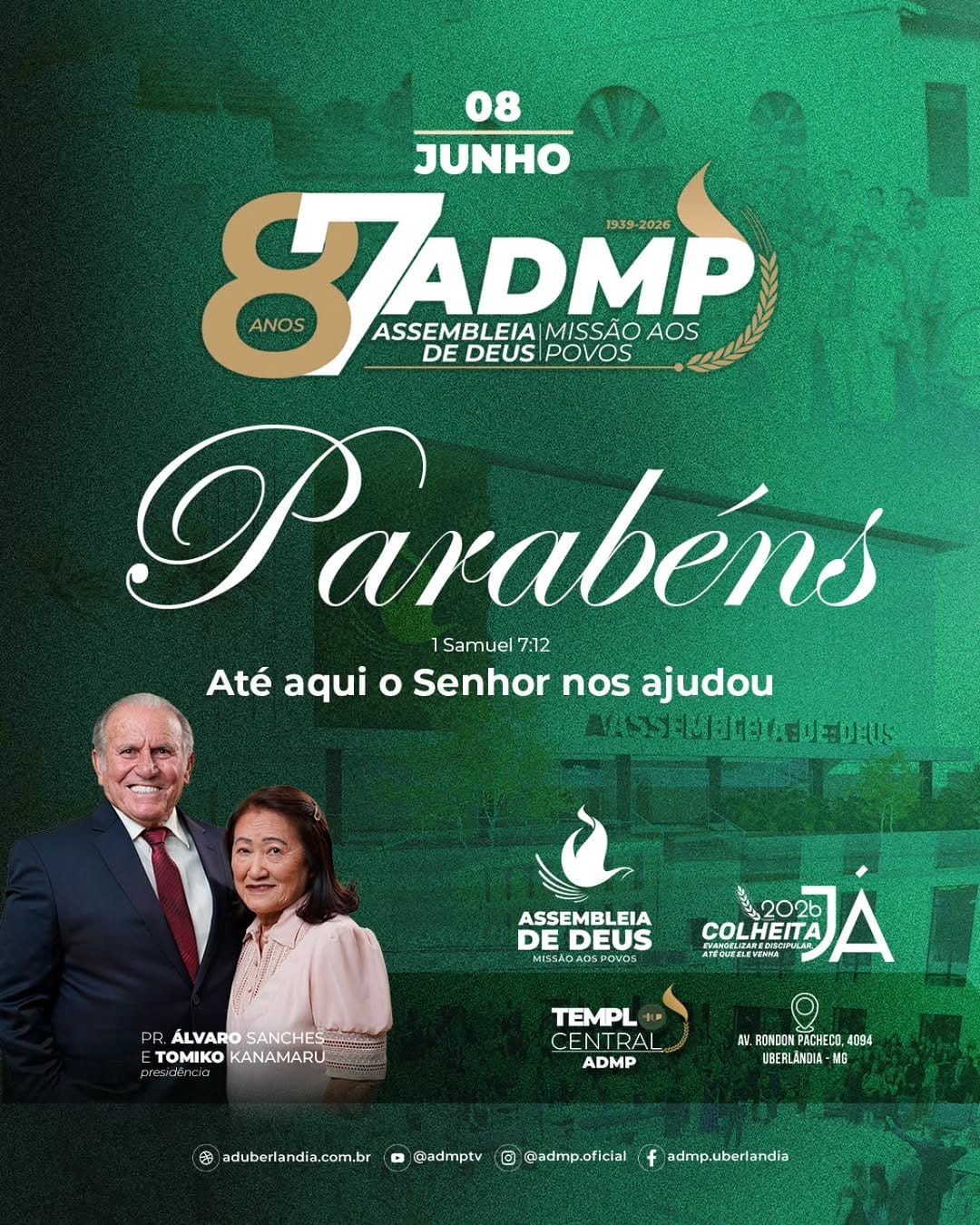 Post 2 by Assembleia de Deus Missão aos Povos on Instagram (image)