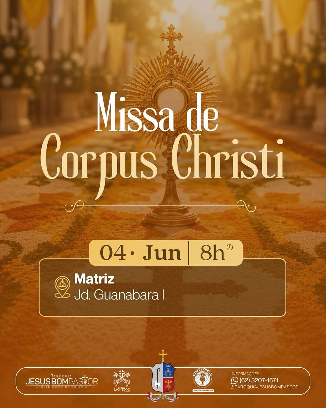 Post 7 by Paróquia Jesus Bom Pastor on Instagram (image)