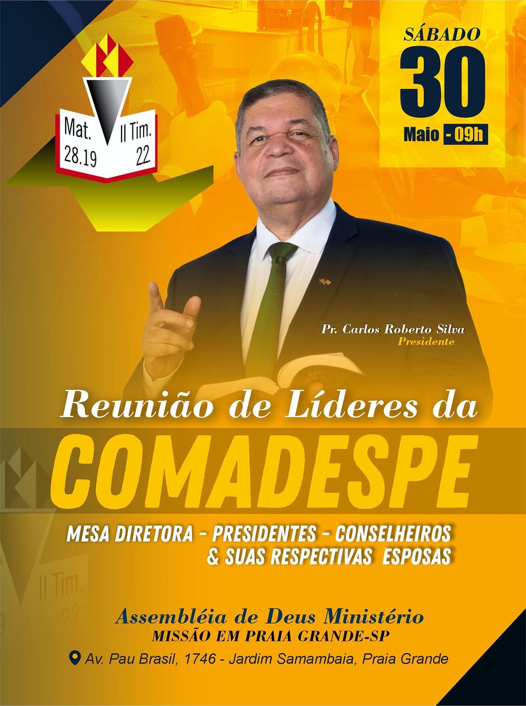 Post 5 by COMADESPE | Convenção Ministros SP on Instagram (image)