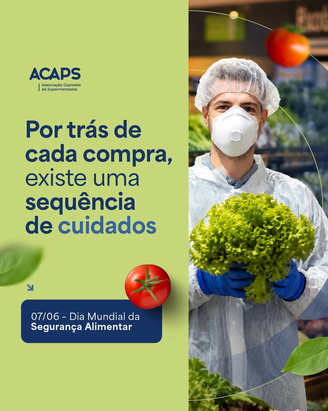 Post 3 by ACAPS - Associação Capixaba de Supermercados on Instagram (image)