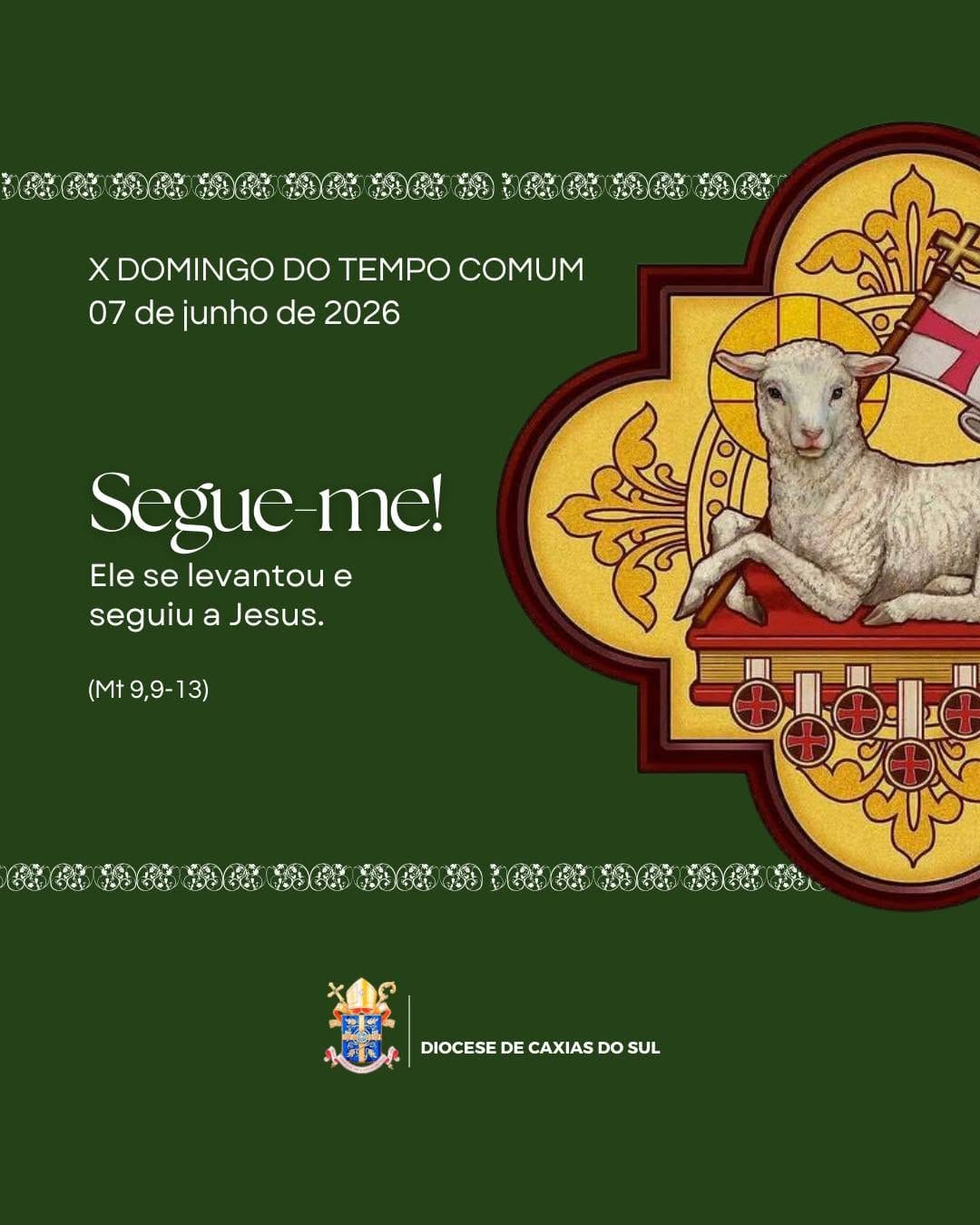 Post 4 by Diocese de Caxias do Sul on Instagram (image)