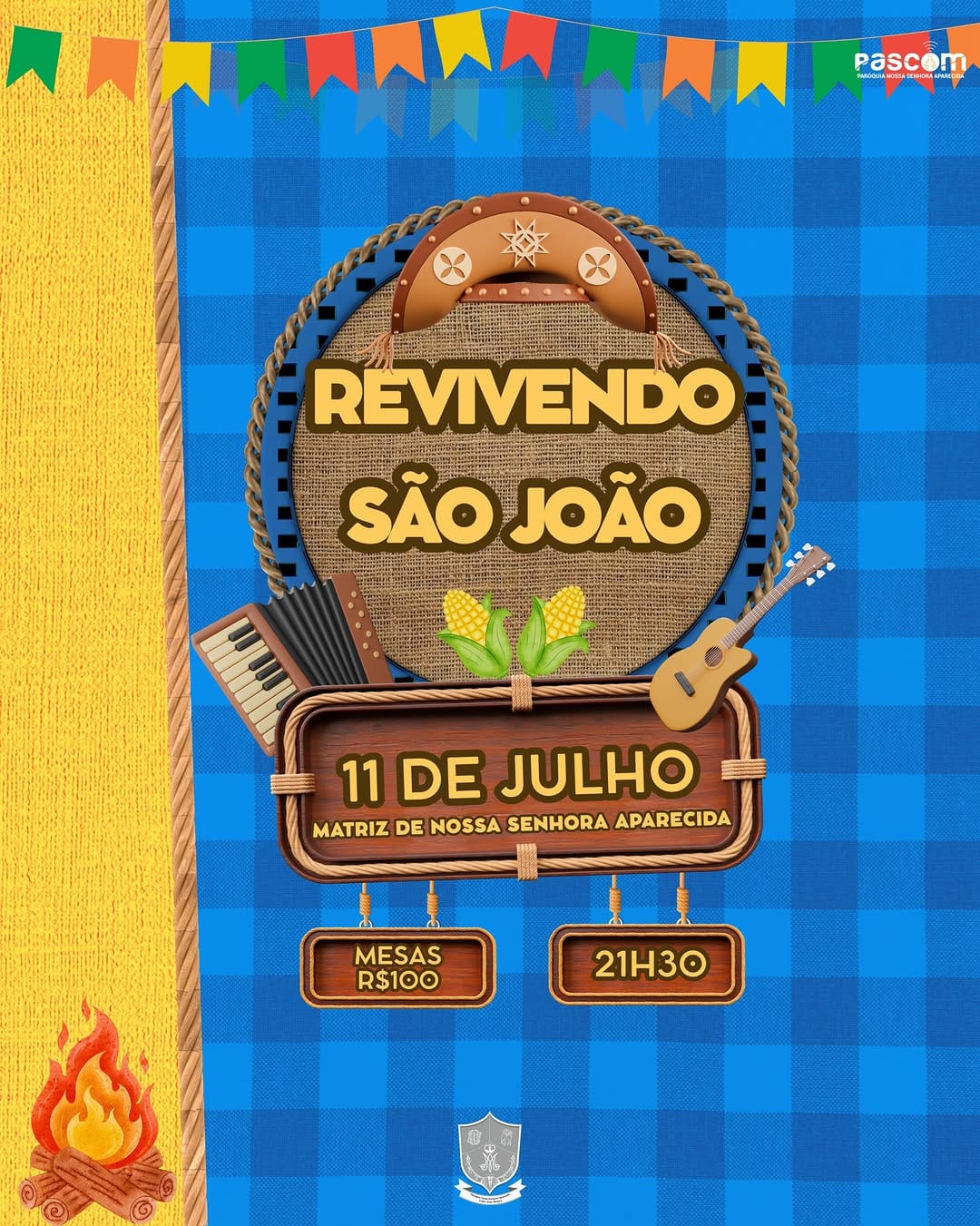 Post 8 by Paróquia N. Senhora Aparecida on Instagram (image)